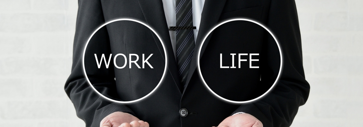 Balance zwischen Arbeit und Privatleben visualisiert | Elfliq Liquid