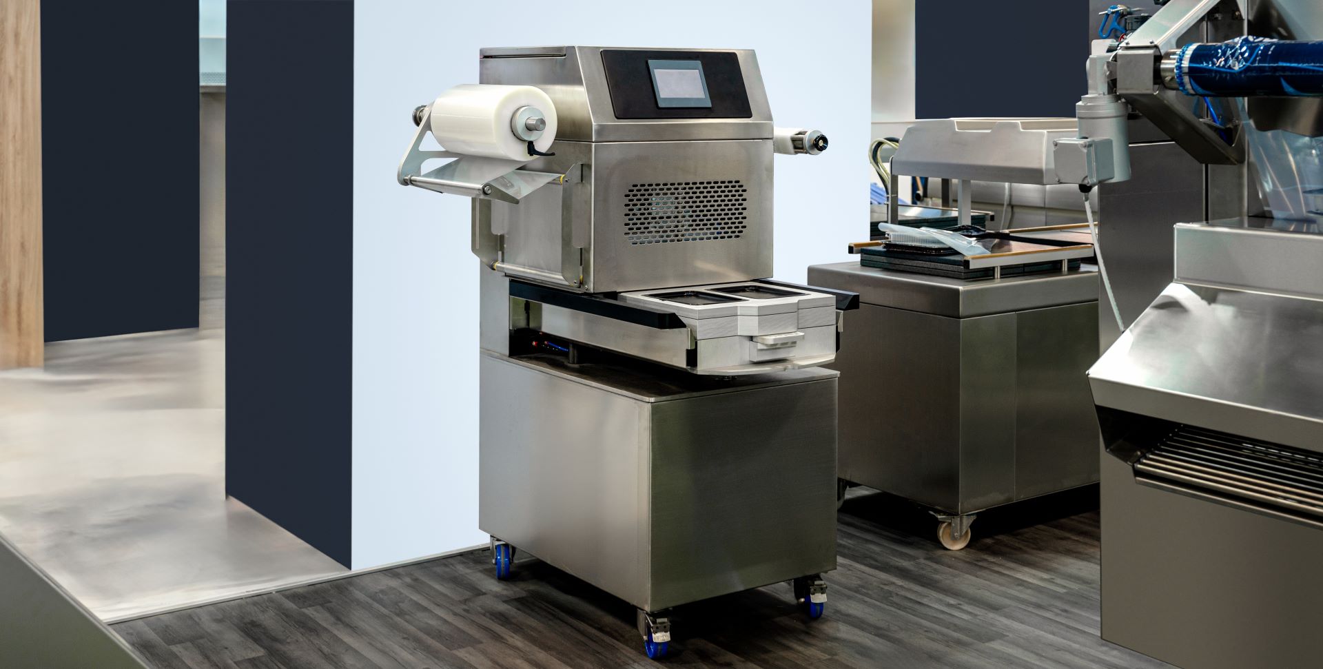 Moderne Luftpolstermaschine zur Verpackungsoptimierung